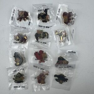 New - Lot of 12 TY Teenie Beanie Babies Collector Pins Group II